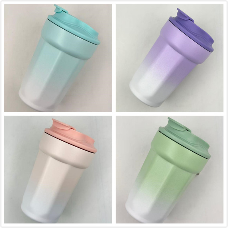Our 30,000 pcs stainless steel gradient coffee mugs are shipping immediately