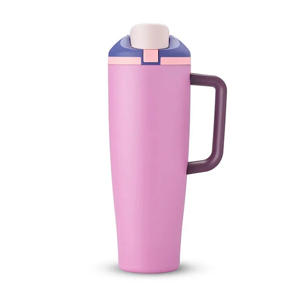 40oz Insulated Cold Handle 304 Stainless Steel Custom Tumbler