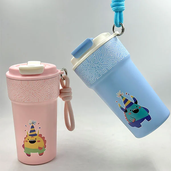 Cartoon Kid's Insulated Water Bottle