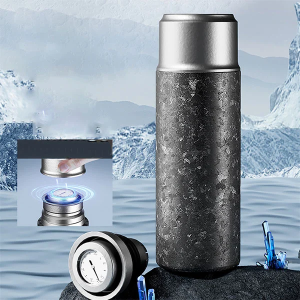Titanium Water Bottle With Magnetic Lid